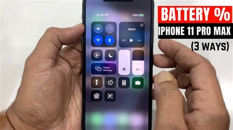 How To Show Battery Percentage On Iphone 11 Pro Max Youtube