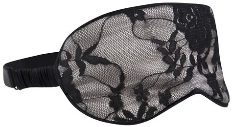 Silk Sleep Mask With Black Lace Mamamoosh