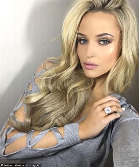 The Rise Of Jessie Habermann From Grid Girl To Wag Beautiful Girl Makeup Beautiful Hair