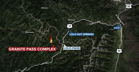 Granite Pass Complex Fires Grow To More Than 3000 Total Acres