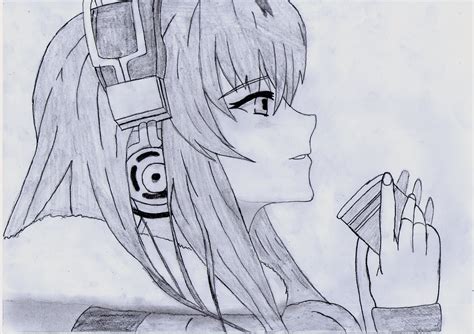 Cute Anime Girl Easy Draw Wikidraw