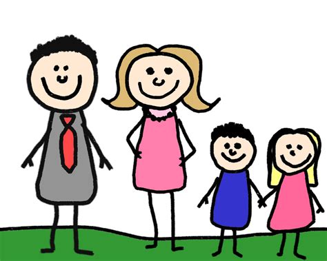 Stick Figure Family Free Stock Photo - Public Domain Pictures