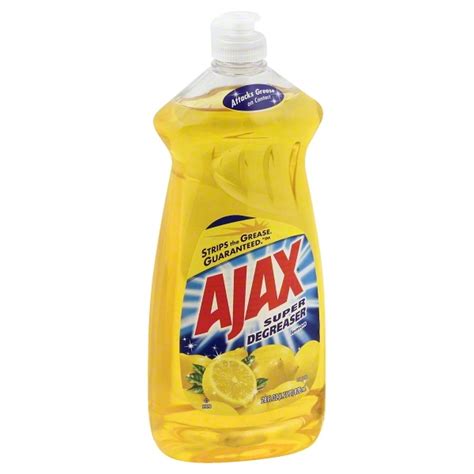 Ajax triple action dish soap in orange. Ajax Lemon Liquid Dish Soap 28oz