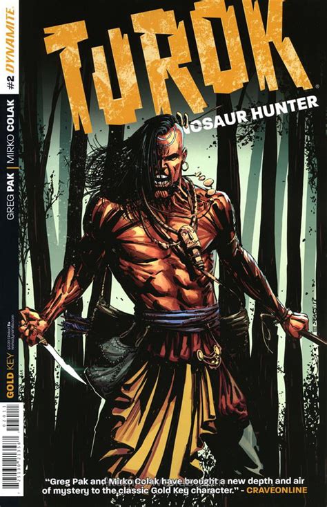 Turok Dinosaur Hunter Dynamite Vol 1 2 VF Dynamite Comic Book