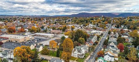 Franklin County Pennsylvania Waynesboro Pennsylvania Aerial View