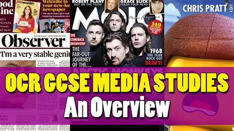 Ocr Gcse Media Studies 1 An Overview Youtube
