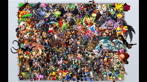 Amazing Video Game Character Collage Youtube