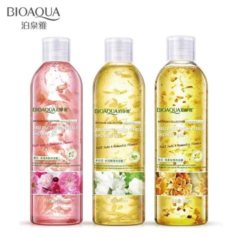 Bioaqua Brand 250ml Flower Petals Body Wash Shower Gel Perfume