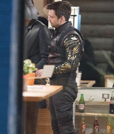Who is captain america now?!?! The Falcon And The Winter Soldier Bucky Barnes Jacket