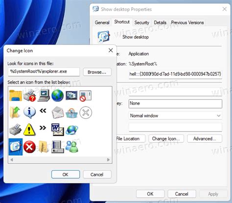 Add Show Desktop Shortcut To Taskbar In Windows 11