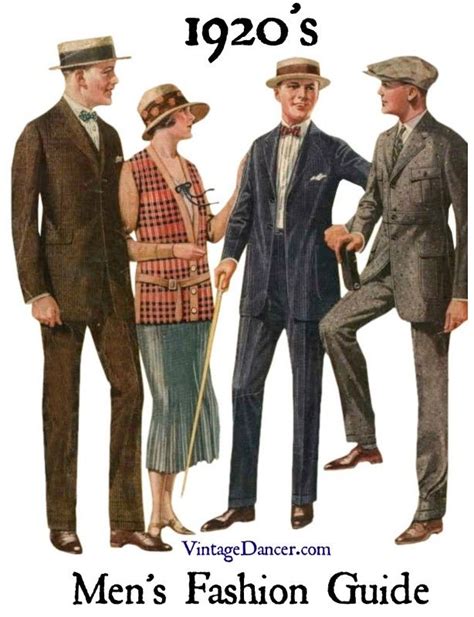 1920s Mens Fashion Suits For Von Sochocky Far Right Jacket 20s