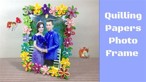 Quilling Photo Frame Easy Tutorial Paper Quilling