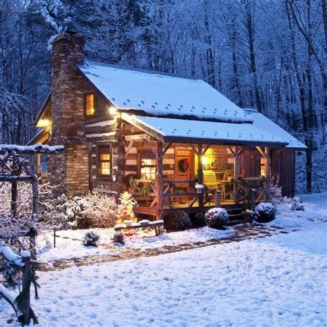 Landscape Photography Tips A Little Christmas Cabin In The Woods Is