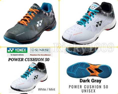 Jual Sepatu Badminton Yonex Shb 50 Ex Power Cushion Ergoshape