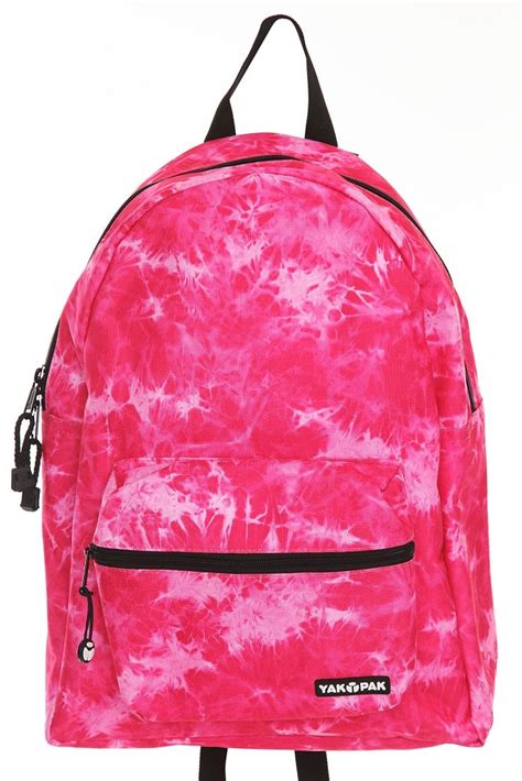 Yak Pak Pink Tie Dye Backpack Hot Topic Tie Dye Backpacks Pink Tie