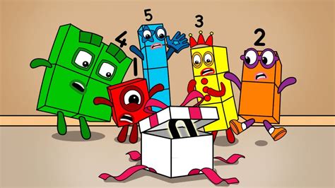 Numberblocks 12345 Opens The Mystery Box Numberblocks Fanmade