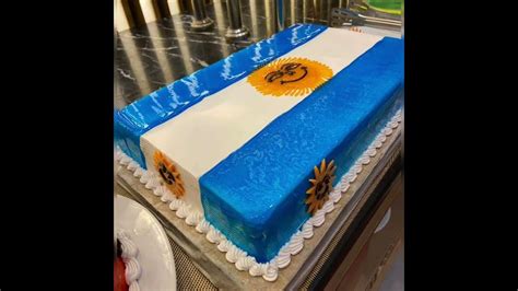 Delicious Argentina Flag Cakes Youtube