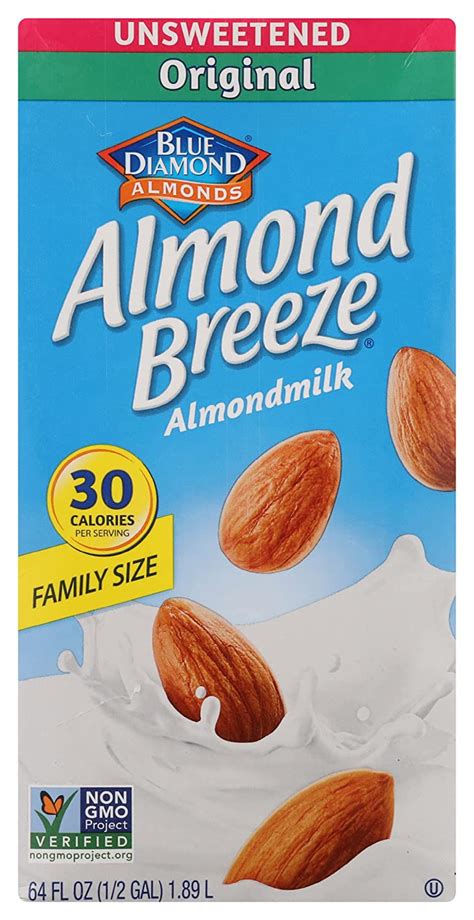 Almond Breeze Dairy Free Almondmilk Original 64 Ounce