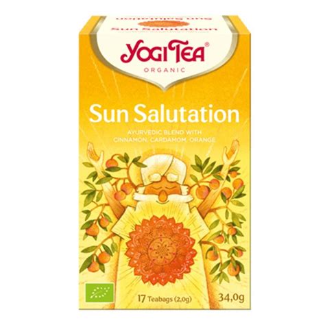 Infusion Sun Salutation 17 Sachets Yogi Tea Bio Greenweez