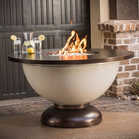 Perfect T Cc Products Round Propane Gas Bowl Fire Table Propane