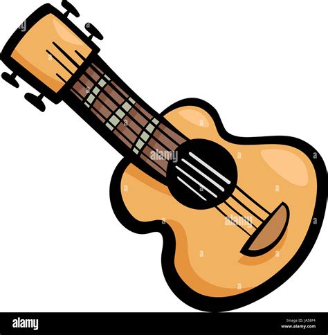 Object Art Comic Graphic Illustration Guitar Strings Drawing
