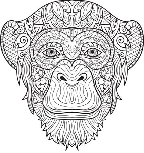 We share approximately 98% of our dna with the apes. Pin on coloring ape