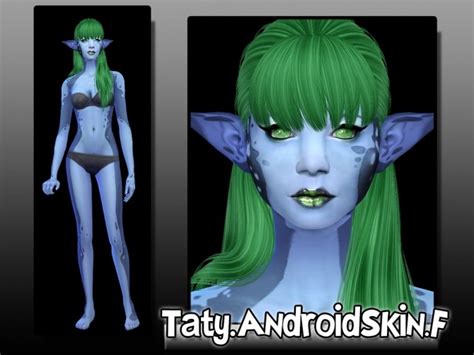 Android Skin F At Taty Eámanë Palantír Sims 4 Updates