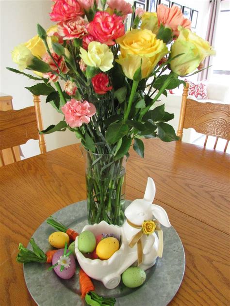 Easter Centerpiece Easter Centerpieces Easy Easter Ceramic Bunny