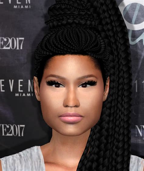 Sims 4 Nicki Minaj Skin Overlay