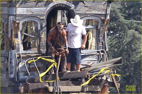 Johnny Depp And Armie Hammer Lone Ranger Set Photo 2728912 Armie
