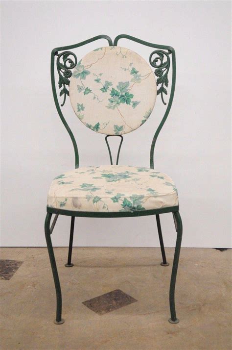 Maybe you would like to learn more about one of these? Salterini Wrought Iron Patio Dining Set Table Four Chairs ...