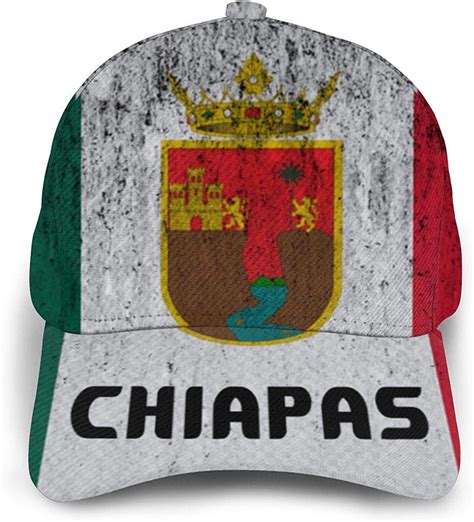 Chiapas Mexico State Flag Baseball Dad Cap 3d Printing Classic Sports