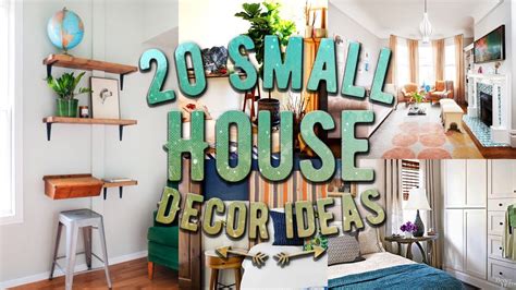Sorting socks, reading the goldfinch, decorating our homes: 20 Small house decor ideas - YouTube