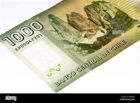 1000 Pesos Chilenos Bank Note Peso Chileno Es La Moneda Nacional De