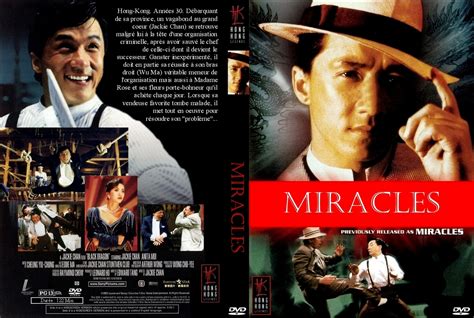Jaquette Dvd De Miracles Jackie Chan Cinéma Passion