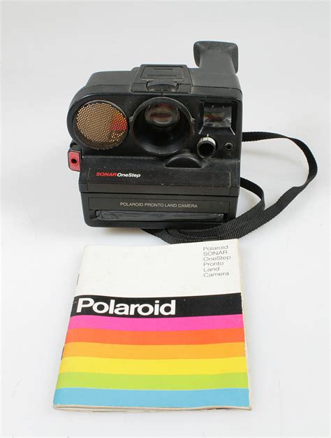 Polaroid Sonar One Step Pronto Land Camera Wmanual Ebay