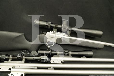 Thompson Tc Encore Stainless 204 Ruger Single Rifle Extra Barrels