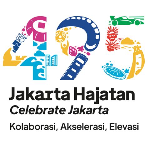 Logo Hut Dki Jakarta Ke 496 Tahun 2023