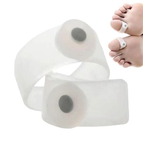 Magnet Reduce Weight Technology Healthy Slim Loss Toe Ring Sticker Silicone Foot Massage Feet