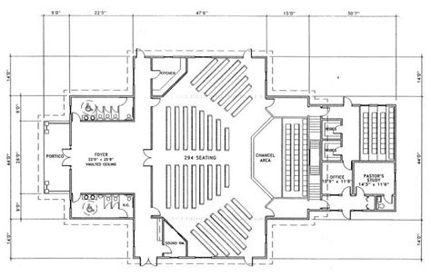 Church Plan Lth Steel Structures Jhmrad 162535