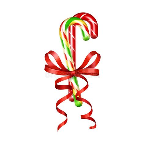 Candy Canes Illustration Stock Vector Illustration Of Cane 216636675
