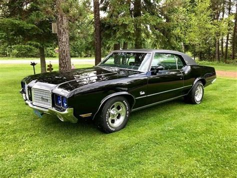 1972 Oldsmobile Cutlass Supreme BlackÂ OnÂ BlackÂ 350 Auto For Sale