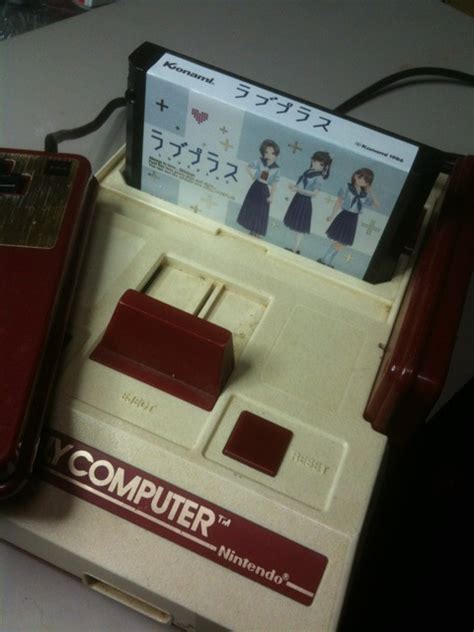 Love Plus The Famicom Cartridge And Fds Disk Tiny Cartridge 3ds