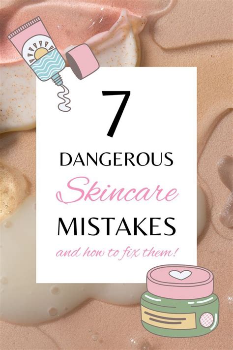 7 Skincare Mistakes And How To Fix Them Beauty Journal Beauty Review