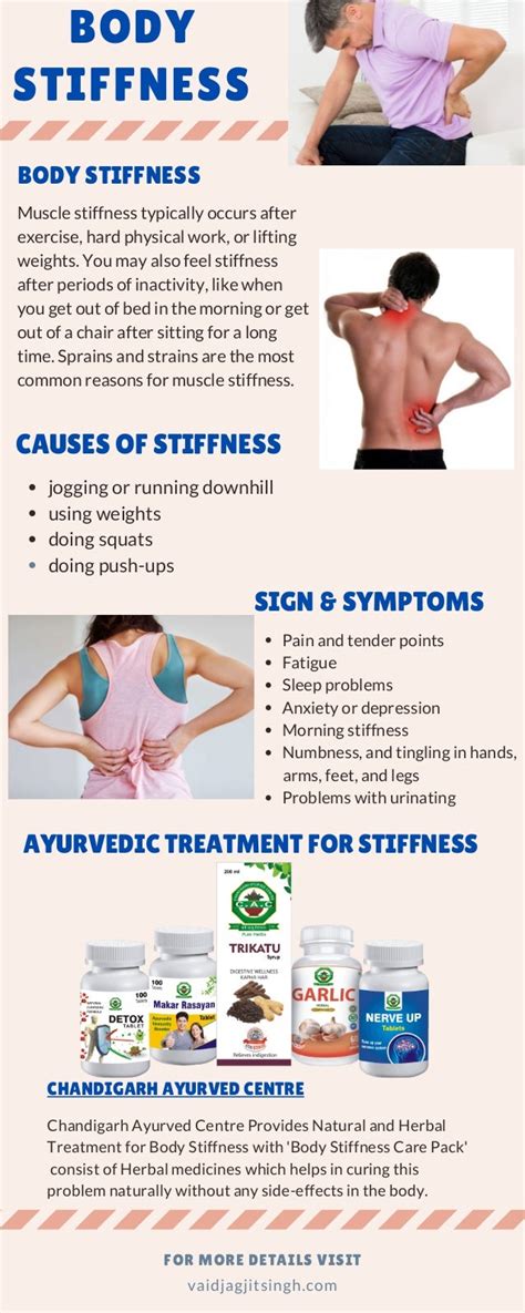 Body Stiffness Causes Symptoms And Herbal Treatment
