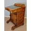 Antique Victorian Walnut Davenport Writing Desk  Antiques Atlas