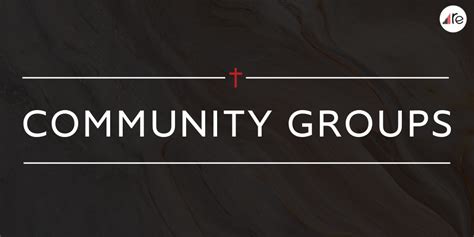 Community Groups Recast Church