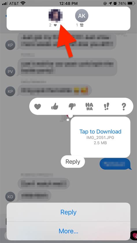 How To See All The People Who Tapbacked On An Imessage Ios And Iphone