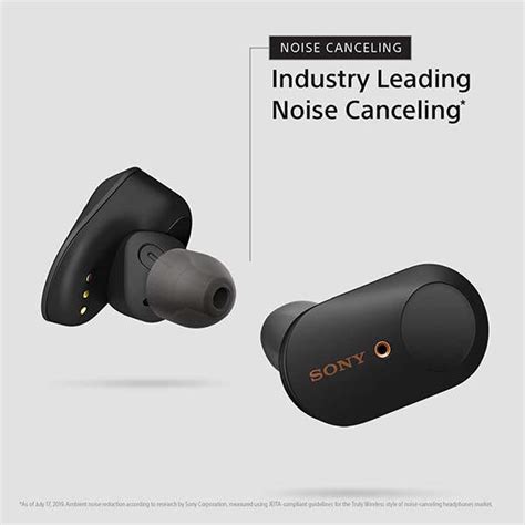 Sony Wf 1000xm3 Noise Canceling Truly Wireless Earbuds Gadgetsin