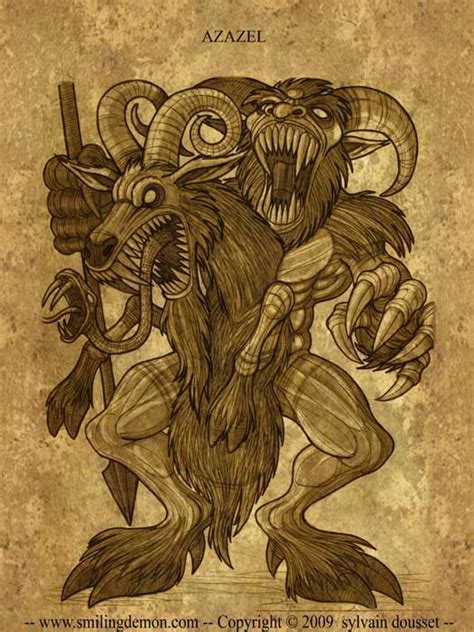 Azazel Demonology Satanic Art Angels And Demons